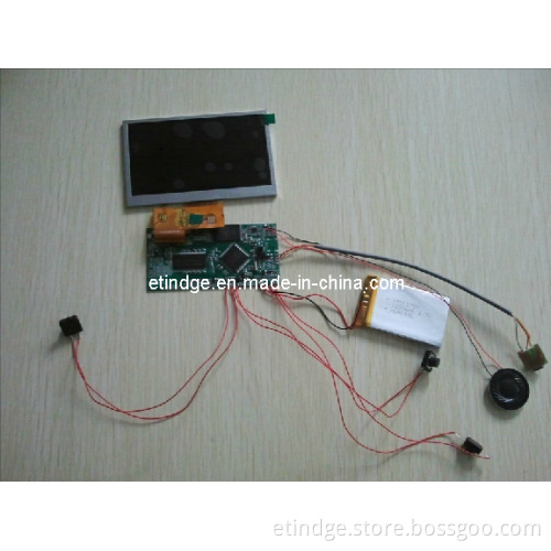 2.4"2.8"4.3"7"10.1" A5 Size 128MB LCD Module, Advertising Player